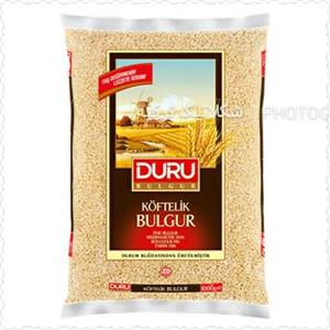 بلغور کوفته ای یک کیلویی Duru ترکیه  آسیاب شده در آسیاب سنگ طبیعی