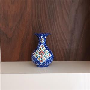 گلدان 8 سانتی میناکاری روی مس