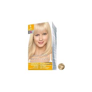 کیت رنگ مو آون مدل Advance Techniques Professional Hair Color کد 9.0 رنگ Light Blonde 