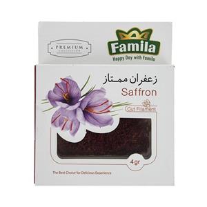 زعفران فامیلا مقدار 4 گرم Famila Saffaron 4gr