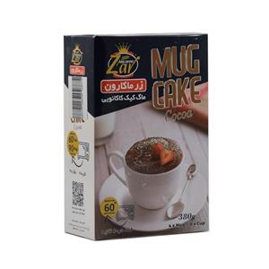 پودر ماگ کیک کاکائویی زر ماکارون مقدار 380 گرم Zar Macaron Cocoa Mug Cake Powder 380g