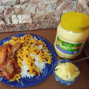 روغن حیوانی گاوی.  وزن یک کیلو گرم  100درصد خالص  کیفیت تضمینی