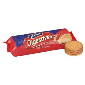 بیسکوییت دایجستیو غنی شده با فیبر مک ویتیز مقدار 400 گرم Mc Vities Source Of Fibre Digestive Biscuit 400gr