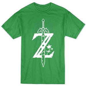 The Legend of Zelda Logo T-Shirt - Green