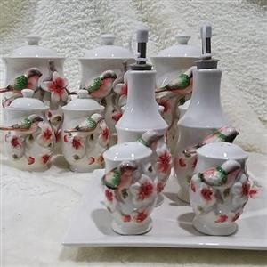 پاسماوری سرامیکی گل برجسته