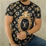 تیشرت طرحدار مردانه فلامنت Louis Vuitton مدل arat