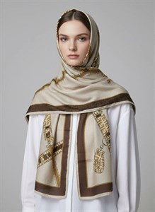 شال زنجیری فندی