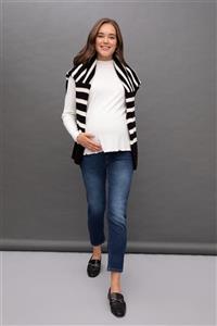 شلوار جین زنانه سرمه‌ای دفکتو