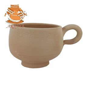 فنجان سفالی خام