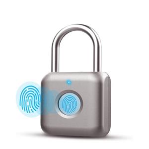 قفل هوشمند لمسی مقاوم Fingerprint Smart Padlock شیامی اپل سامسونگ اورجینال 