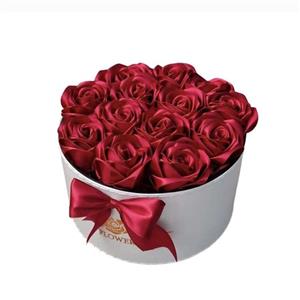باکس گل رز روبانی