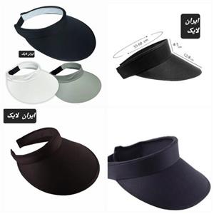 کلاه آفتابی کلاه آفتابگیر تبلیغاتی کلاه تابستانی کلاه لبه دار مشکی کلاه اسپرت تابستانی کلاه سفید آفتابگیر