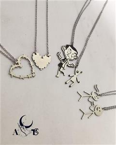 گردنبند ست استیل