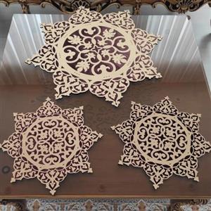 رومیزی  گرد اسلیمی
