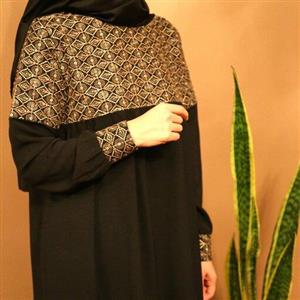 مانتو عبایی سوزندوزی