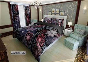 لحاف روتختی تنسل سه بعدی (3D) کالای خواب متین کد 2058