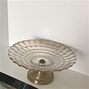میوه خوری پایه دار کریستال 