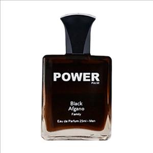 عطر جیبی شیشه ای پاور پالس Power Pulse بلک افغان Blak Afgano حجم 25 میل مدل ادکلن