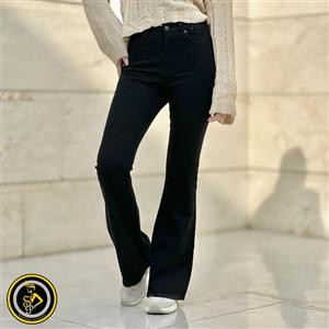 شلوار جین دمپا مشکی