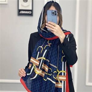 شال مجلسی گوچی سرمه ای وارداتی 