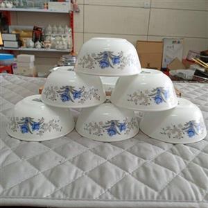 کاسه ترشی خوری  آرکوپال پارس اوپال گل آبی رومانتیک بسته 6 عددی