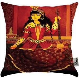 کوسن سایز بزرگ مخمل رنس مدل S3-10013 سایز 57x57