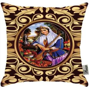 کوسن سایز بزرگ مخمل رنس مدل S3-10150 سایز 57x57