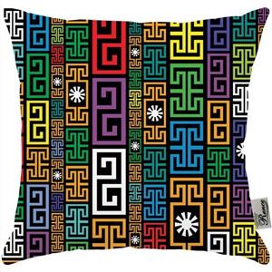 کوسن سایز بزرگ مخمل رنس مدل S3-10146 سایز 57x57