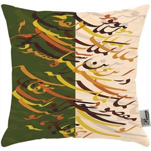 کوسن سایز بزرگ مخمل رنس مدل S3-10422 سایز 57x57