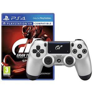 مجموعه بازی Gran Turismo Sport به همراه دسته بازی پلی استیشن 4 با طرح Gran Turismo Sport