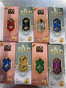 شمع وارمر رنگی ده عددی