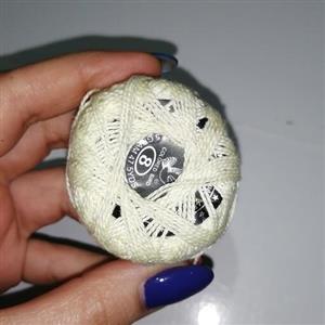 نخ امامه خیاطی و گلدوزی  لیمویی