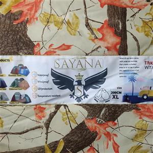 چادر مسافرتی 8 نفر طرح دار صددرصد ضداب جنس ضخیم درجه یک