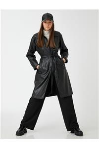 بارانی زنانه سیاه کوتون