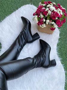 بوت جورابی چرم زنانه کد ۱۴۹۲۸