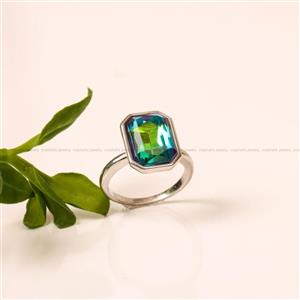 انگشتر توپاز سنتاتیک زنانه کد 8806