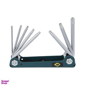 آچار آلن ستاره ای جاب مدل JB-2021 مجموعه 8 عددی