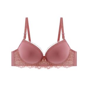 سوتین زنانه مدل ابری نیم کاپ لبه حریر