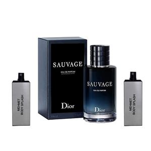 ست ادو پرفیوم مردانه مهمت مدل Dior Sauvage حجم 100میلی لیتر 