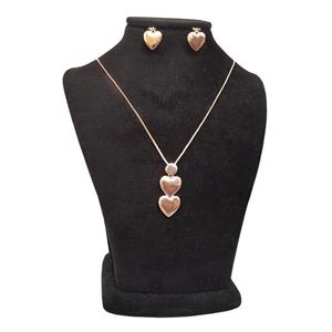 نیم ست زنانه مدل قلبی