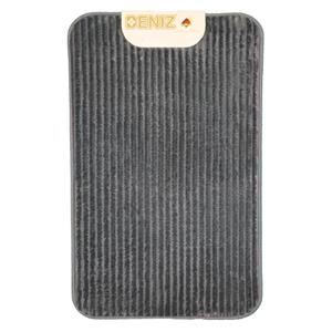 پادری دنیز مدل مخمل طرح استریپس سایز 80x50 سانتی متر