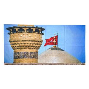 پرچم مدل محرم طرح حرم امام حسین علیه السلام