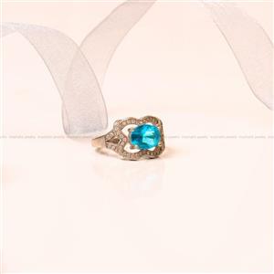 انگشتر توپاز سنتاتیک زنانه کد 8831