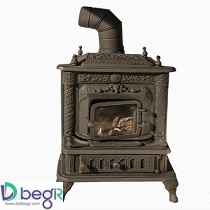 بخاری چدن کد 303