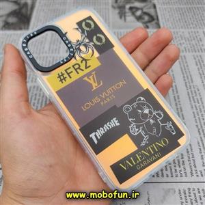 قاب گوشی iPhone 11 Pro آیفون طرح ضدضربه اورجینال هولوگرامی لنز رنگی هفت رنگ CASETIFY کد 319 