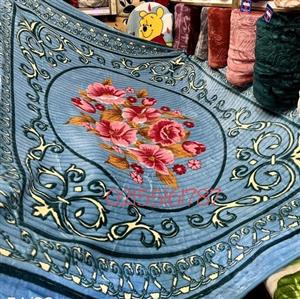 پتو دونفره نرمینه مدل نسیم برجسته جدید تراکم بالا