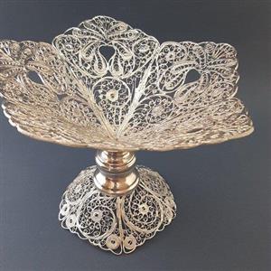 ظروف شکلات خوری ملیله مس ودر پک های 2عددی 