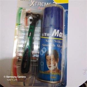 ژیلت سه تیغ سه عددی همراه کف ریش XTREME3