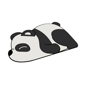 پادری Naji مدل دیاتوم اسفنجی ضد لغزش مدل طرح خرس پاندا