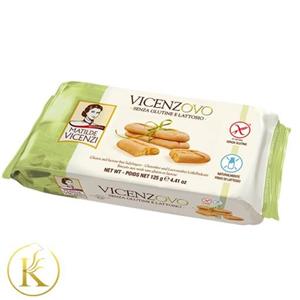بیسکوییت تیرامیسو ( لیدی فینگر ) ایتالیایی ویچنزی بدون گلوتن و لاکتوز 125 گرمی